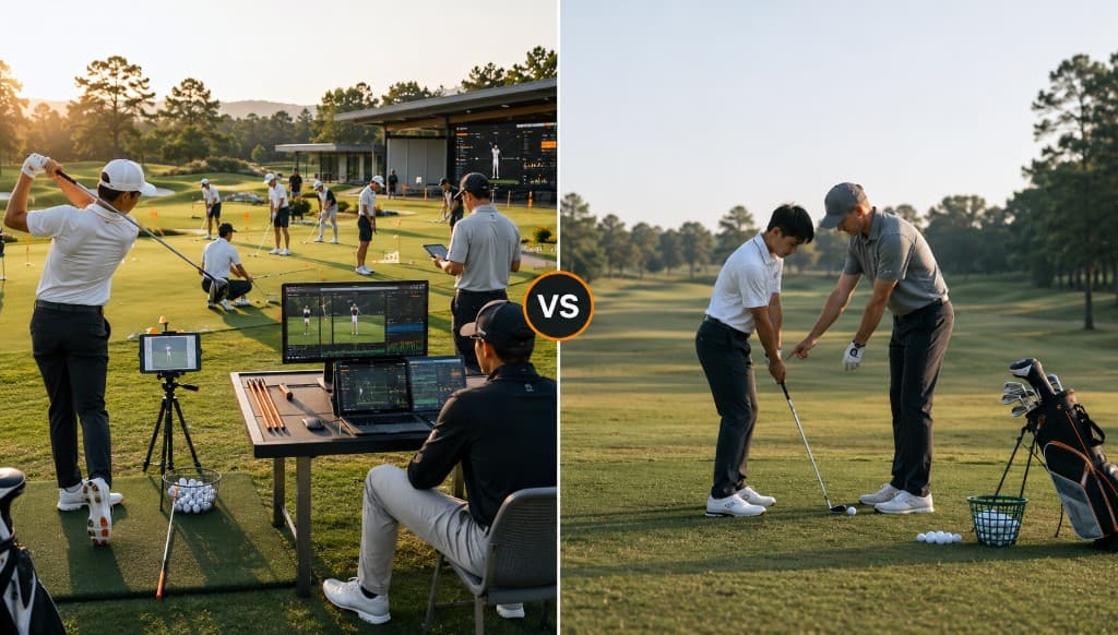 Elite Junior Golf Coaching vs Traditional Golf Lessons