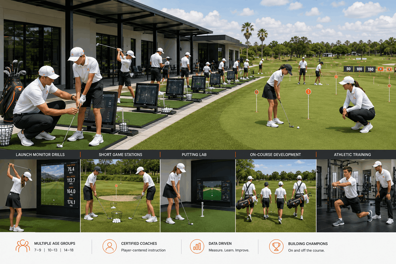 Junior Golf Training Plans by Age for Competitive Players