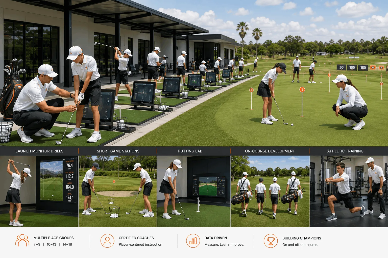Junior Golf Training Plans by Age for Competitive Players