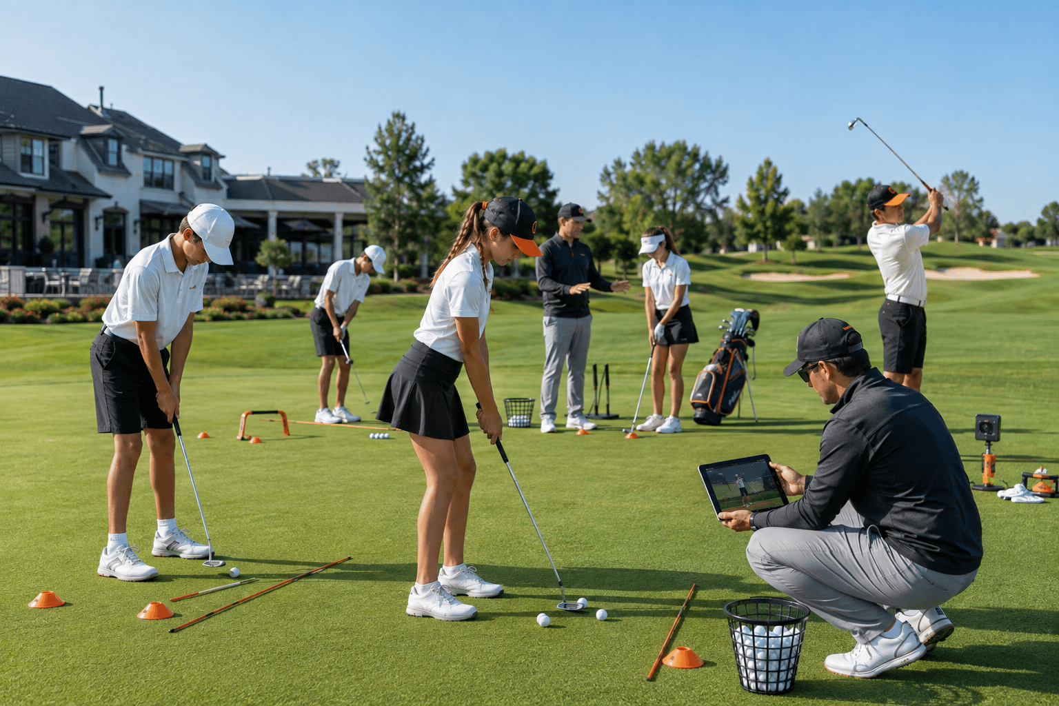 How Junior Golf Clinics Help Competitive Players Develop Their Game